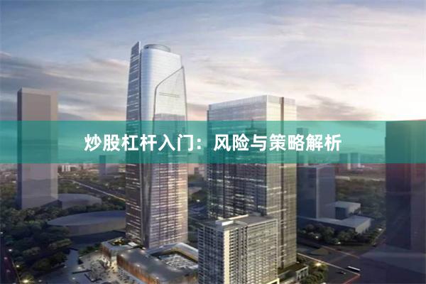 炒股杠杆入门：风险与策略解析